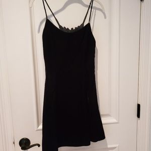 Jessica McClintock velvet cocktail dress